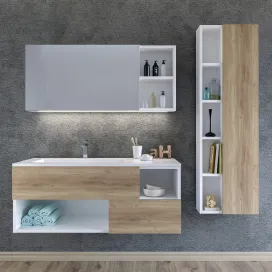 Set of bathroom furniture